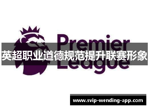 英超职业道德规范提升联赛形象