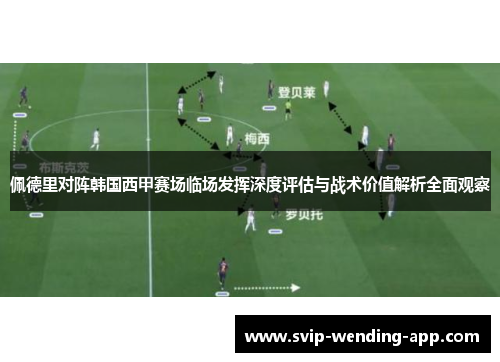 佩德里对阵韩国西甲赛场临场发挥深度评估与战术价值解析全面观察 佩德里对阵韩国西甲赛场临场发挥深度评估与战术价值解析全面观察